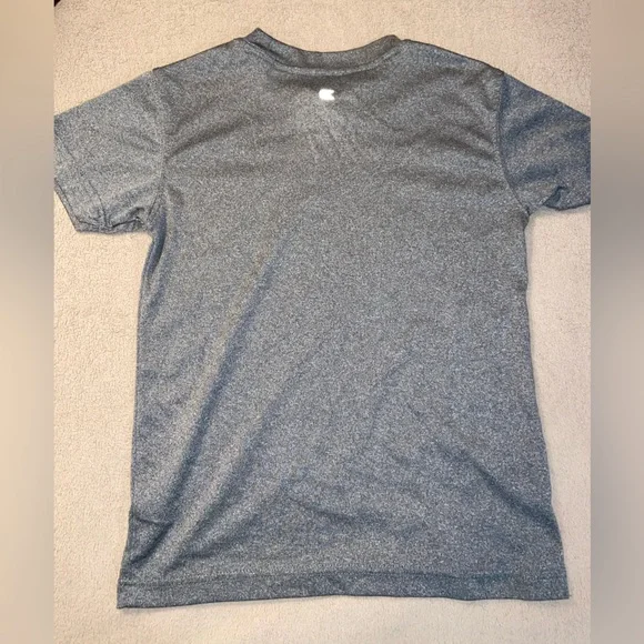 GO BLUE! Michigan Colosseum Youth Heather Gray T-Shirt XS - Picture 3 of 3